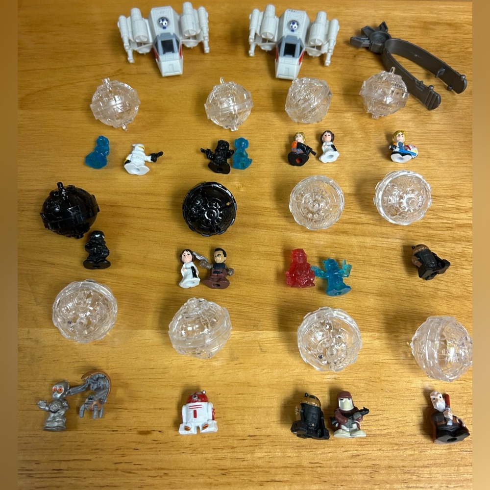 Star Wars Fighter Pods and Micro Force figures